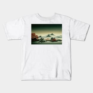 Japan landscape Kids T-Shirt